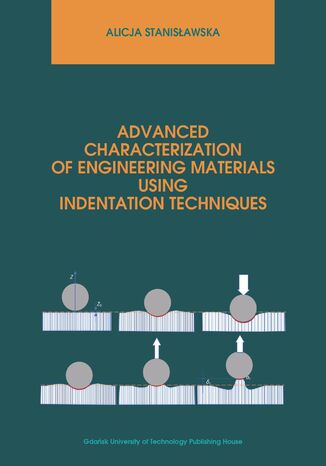 Advanced characterization of engineering materials using indentation techniques Alicja Stanisławska - okladka książki