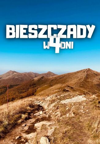 Bieszczady w 4 dni Jakub Strzelecki - okladka książki