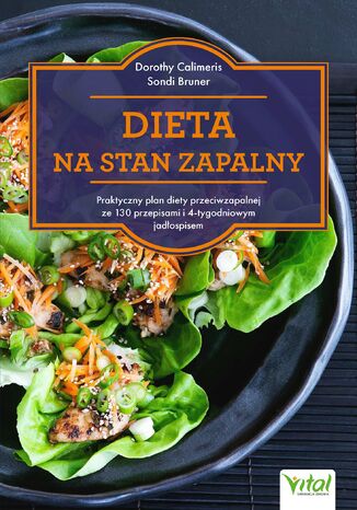 Dieta na stan zapalny Dorothy Calimeris, Sondi Bruner - okladka książki