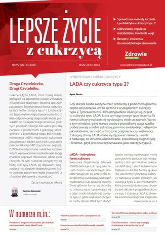 Lepsze życie z cukrzycą nr 90(luty)/2025 Praca zbiorowa - okladka książki