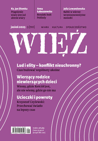 Więź 3/2025 praca zbiorowa - okladka książki