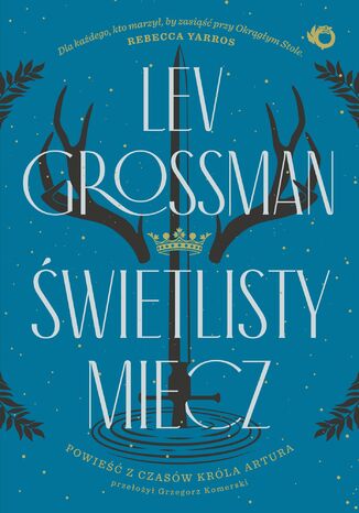 Świetlisty miecz Lev Grossman - okladka książki