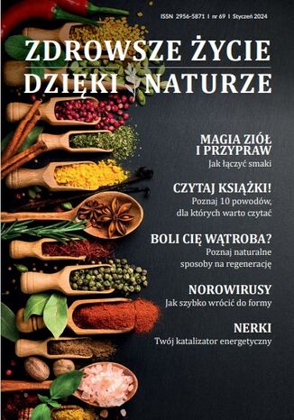 Zdrowsze Życie Dzięki Naturze 69(styczeń)/2024 Praca zbiorowa - okladka książki