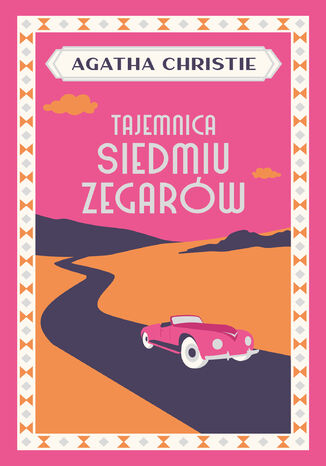 Tajemnica Siedmiu Zegarów Agatha Christie - okladka książki