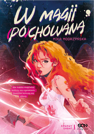 W magii (po)chowana Mika Modrzyńska - okladka książki