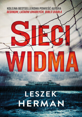 Sieci widma Leszek Herman - okladka książki