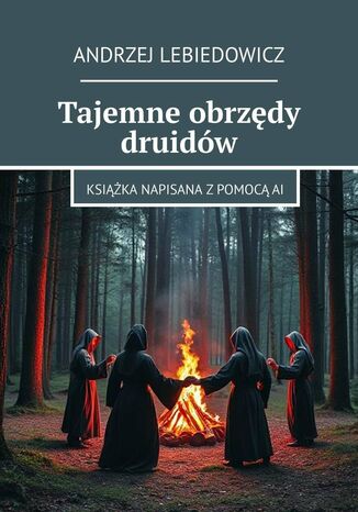 Tajemne obrzędy druidów Andrzej Lebiedowicz - okladka książki
