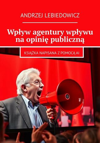 Wpływ agentury wpływu na opinię publiczną Andrzej Lebiedowicz - okladka książki