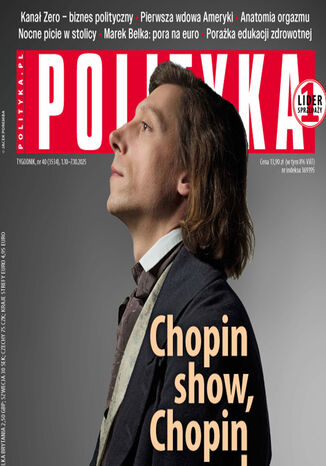 Polityka. Numer 40/2025 Opracowanie zbiorowe - okladka książki