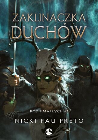 Zaklinaczka duchów Nicki Pau Preto - okladka książki