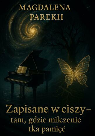 "Zapisane w ciszy - tam, gdzie milczenie tka pamięć" Magdalena Parekh - okladka książki