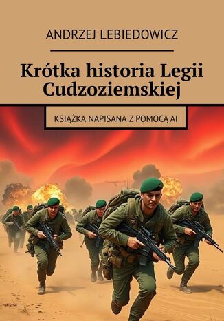 Krótka historia Legii Cudzoziemskiej Andrzej Lebiedowicz - okladka książki