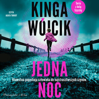 Jedna noc Kinga Wójcik - okladka książki