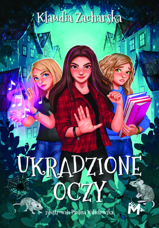 Ukradzione oczy Klaudia Zacharska - okladka książki
