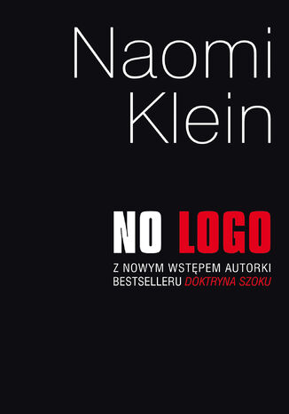 No logo Naomi Klein - okladka książki