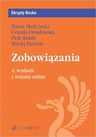 Zobowiązania z testami online Teresa Mróz, Urszula Drozdowska, Piotr Konik, Maciej Pannert - okladka książki