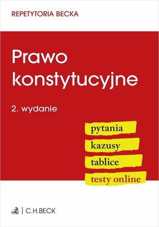 Prawo konstytucyjne. Pytania. Kazusy. Tablice. Testy online Lucyna Wyciszkiewicz-Pardej - okladka książki