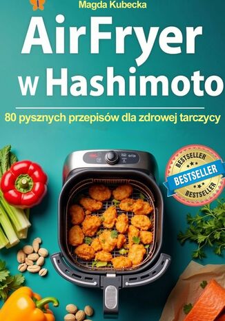 Air Fryer w Hashimoto Magda Kubecka - okladka książki