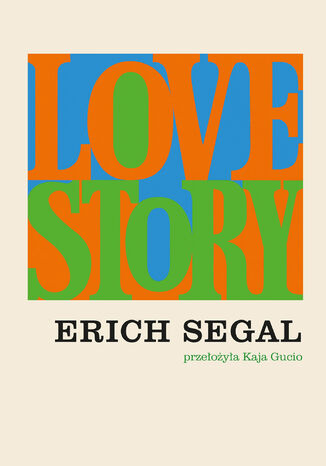 Love Story Erich Segal - okladka książki