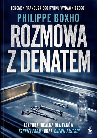 Rozmowa z denatem Philippe Boxho - okladka książki