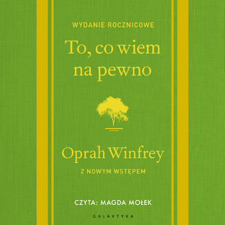 To, co wiem na pewno Oprah Winfrey - audiobook MP3