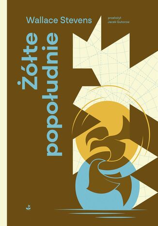 Żółte popołudnie Wallace Stevens - okladka książki