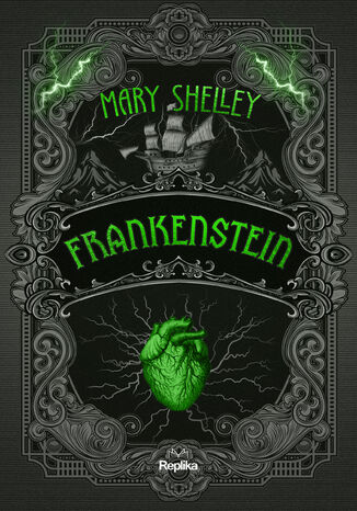 Frankenstein Mary Shelley - okladka książki