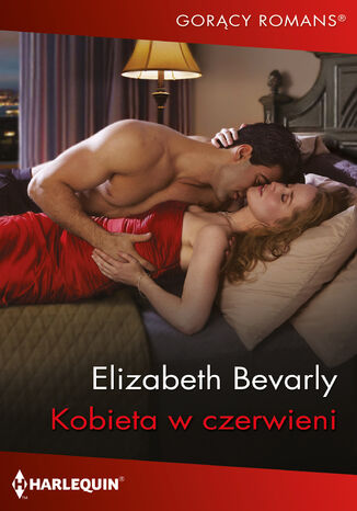 Kobieta w czerwieni Elizabeth Bevarly - okladka książki