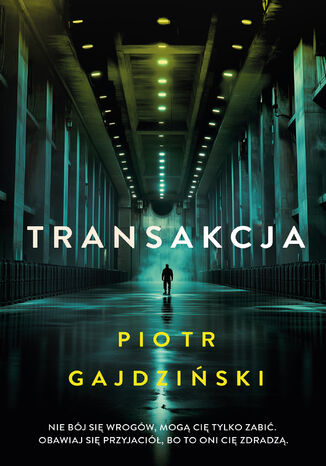 Transakcja Piotr Gajdziński - okladka książki