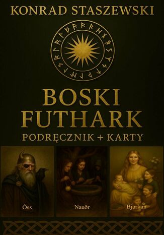 Boski Futhark Konrad Staszewski - okladka książki