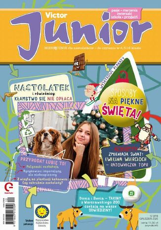 Victor Junior 12/2025 Ewa Mackiewicz - okladka książki