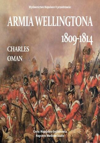 Armia Wellingtona 1809-1814 Charles Oman - okladka książki