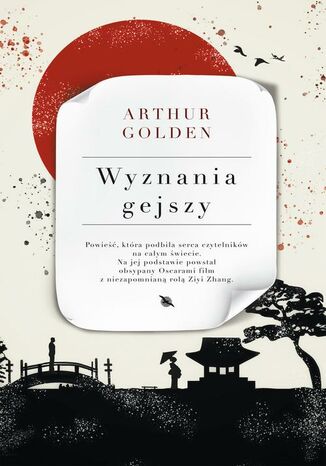 WYZNANIA GEJSZY Arthur Golden - okladka książki