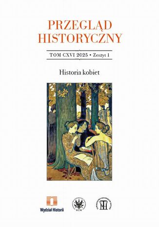 Przegląd Historyczny 2025/1 Maciej Mycielski - okladka książki