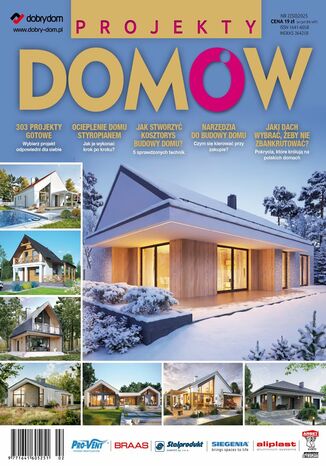 Projekty domów Opracowanie zbiorowe - okladka książki