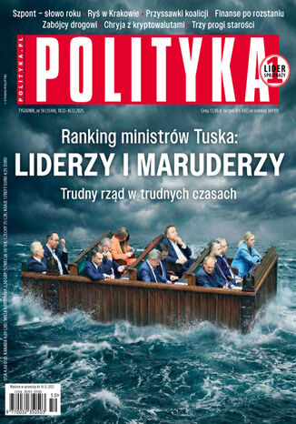 Polityka. Numer 50/2025 Opracowanie zbiorowe - okladka książki