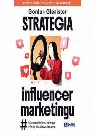 Strategia influencer marketingu Gordon Glenister - okladka książki