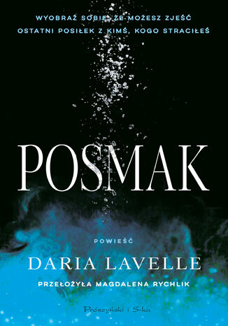 Posmak Daria Lavelle - okladka książki