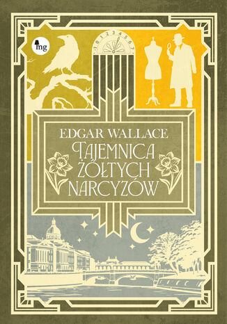 Tajemnica żółtych narcyzów Edgar Wallace - okladka książki