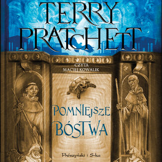 Pomniejsze bóstwa Terry Pratchett - okladka książki