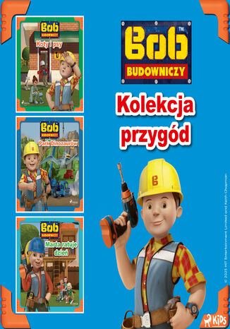 Bob Budowniczy - kolekcja przygód Mattel - okladka książki