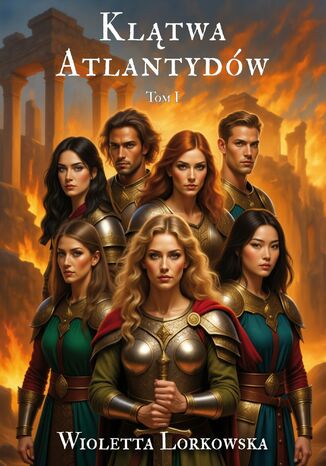 Klątwa Atlantydów. Tom 1 Lorkowska Wioletta - okladka książki