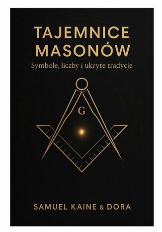 Tajemnice Masonów -- symbole, liczby i ukryte tradycje Samuel Kaine, Dora - okladka książki