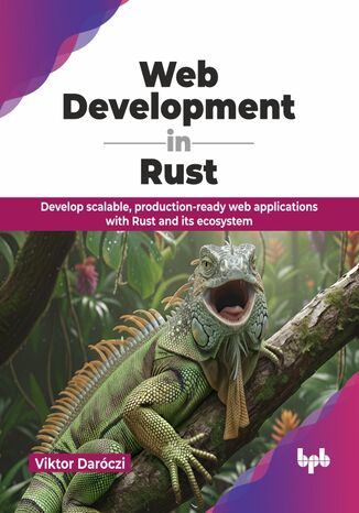 Web Development in Rust Viktor Daróczi - okladka książki