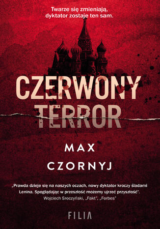 Czerwony terror Max Czornyj - okladka książki