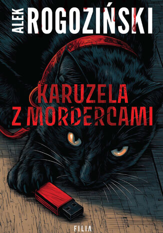 Karuzela z mordercami Alek Rogoziński - okladka książki