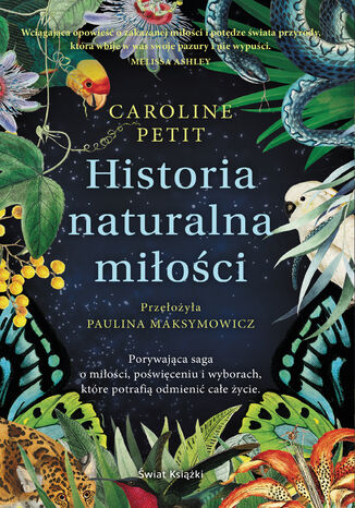 Historia naturalna miłości Caroline Petit - okladka książki