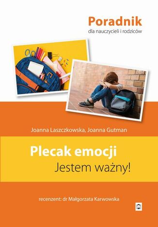 Plecak emocji Joanna Laszczkowska, Joanna Gutman - okladka książki