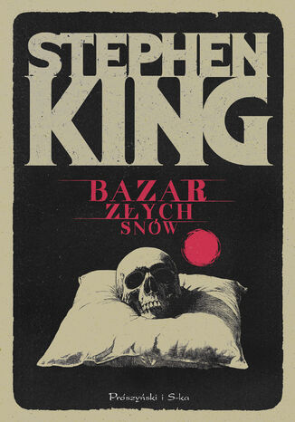 Bazar złych snów Stephen King - okladka książki