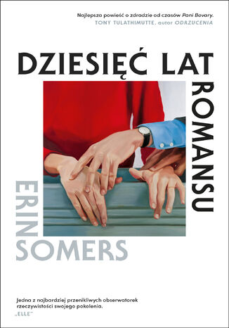 Dziesięć lat romansu Erin Somers - okladka książki